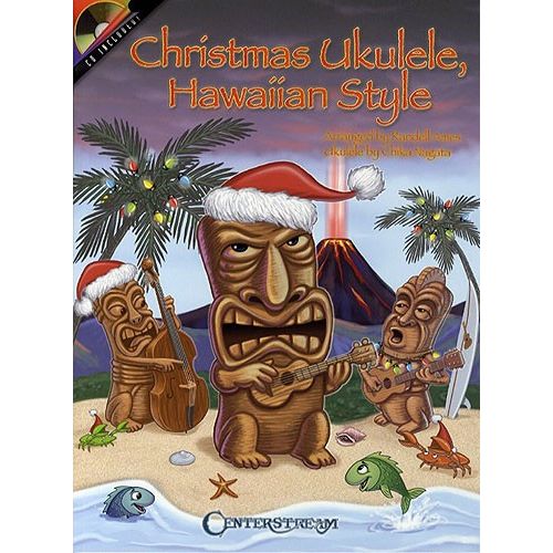 HAL LEONARD CHRISTMAS UKULELE, HAWAIIAN STYLE + CD - UKULELE