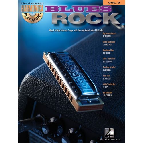 HAL LEONARD Harmonica Play-Along Volume 3 - Blues/Rock + CD
