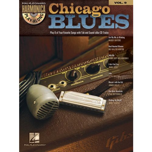 HAL LEONARD HARMONICA PLAY ALONG VOLUME 9 - CHICAGO BLUES HARMONICA + MP3 - HARMONICA