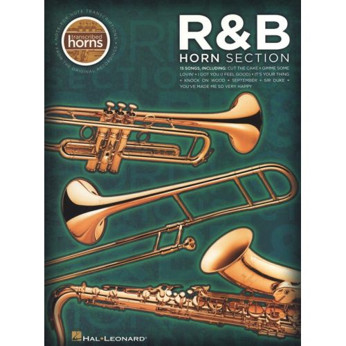HAL LEONARD R&B HORN SECTION - TRANSCRIBED HORNS