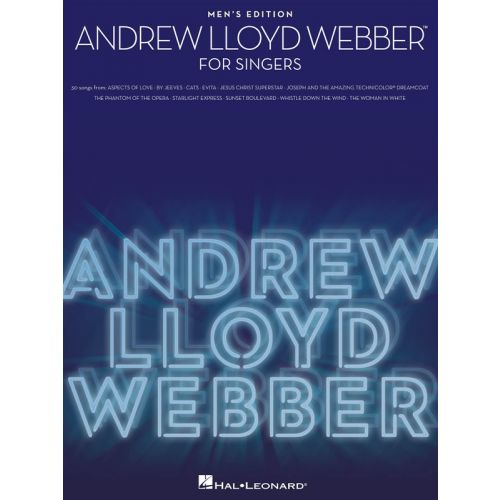 ANDREW LLOYD WEBBER FOR SINGERS - MEN'S EDITION - VOICE