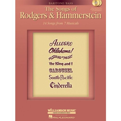 SONGS RODGERS HAMMERSTEIN BAR+ 2CD - BASS VOICE
