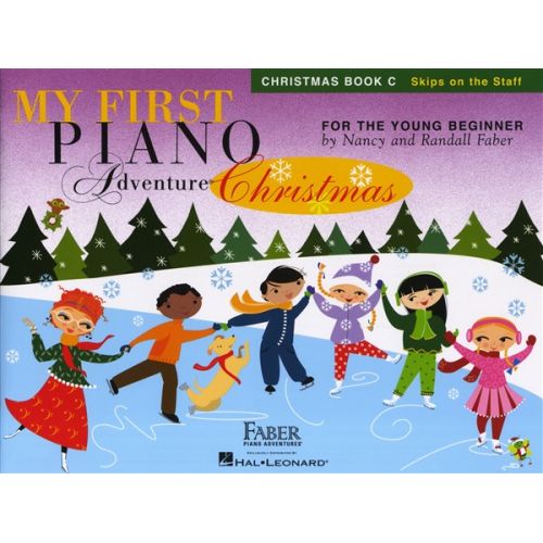 MY FIRST PIANO ADVENTURE CHRISTMAS BOOK C SKIPS ON THE STAFF - PIANO SOLO