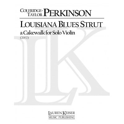 COLERIDGE-TAYLOR PERKINSON - LOUISIANA BLUES - VIOLON SOLO