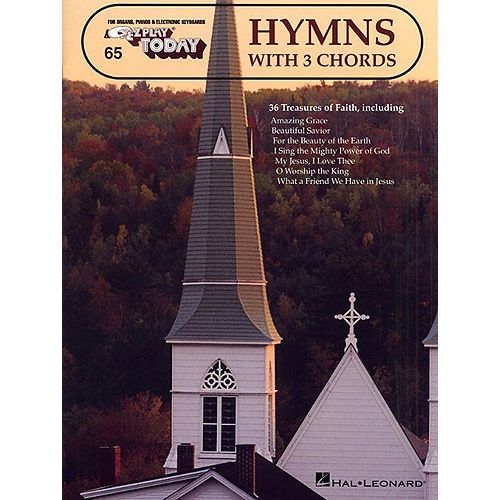 E-Z PLAY TODAY 65 HYMNS WITH 3 CHORDS - KEYBOARD