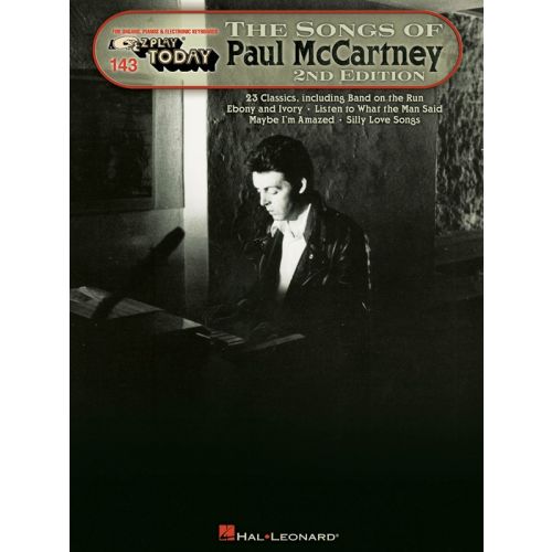 EZ PLAY TODAY VOLUME 143 THE SONGS OF PAUL MCCARTNEY PIANO SOLO- MELODY LINE, LYRICS AND CHORDS