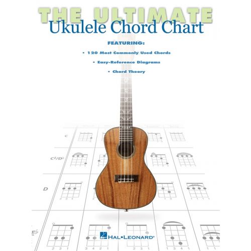 HAL LEONARD THE ULTIMATE UKULELE CHORD CHART - UKULELE