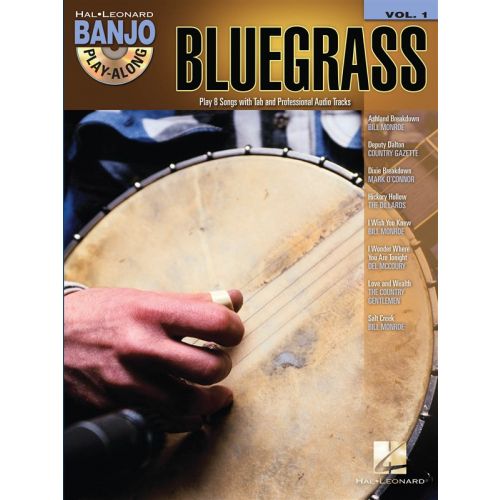 BANJO PLAY ALONG VOLUME 1 BLUEGRASS + CD - BANJO TAB