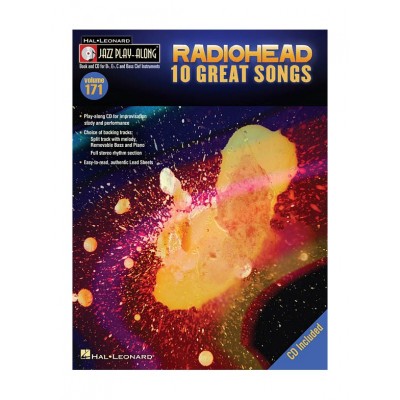 HAL LEONARD JAZZ PLAY ALONG VOL.171 - RADIOHEAD + CD 