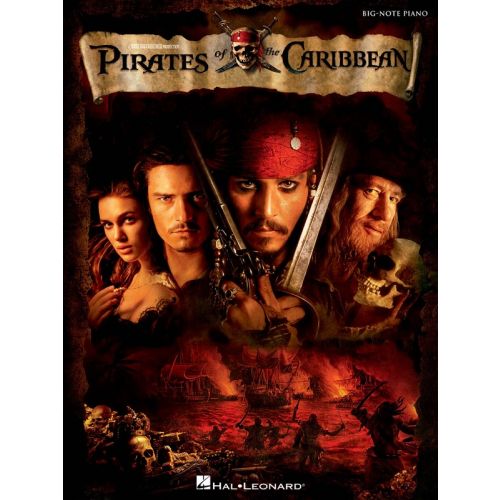 PIRATES OF THE CARIBBEAN BIG NOTE SONGBOOK - PIANO SOLO