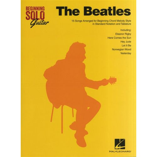 HAL LEONARD BEATLES THE BEGINNING SOLO GUITAR - GUITAR