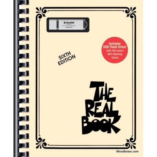 HAL LEONARD THE REAL BOOK PLAY ALONG VOL.1 6th EDITION C INSTRUMENTS (LIVRE + CLE USB)