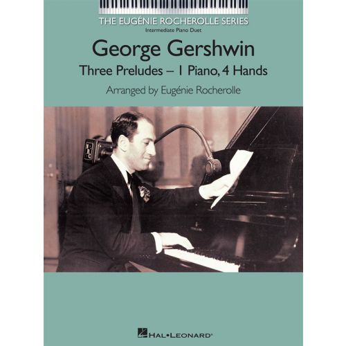 GERSHWIN GEORGE - 3 PRELUDES FOR INTERMEDIATE - PIANO DUET
