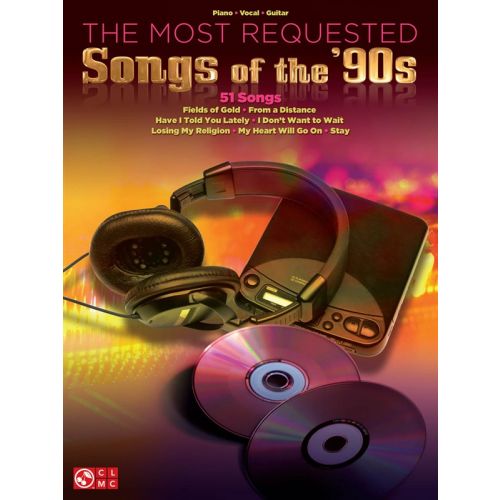 MOST REQUESTED SONGS OF THE 90S PIANO VOCAL GUITAR SONGBOOK - PVG