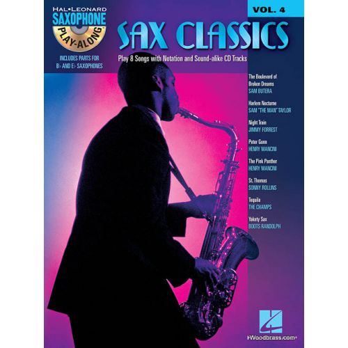 HAL LEONARD HAL LEONARD SAXOPHONE PLAY ALONG VOL.4 - SAX CLASSICS + CD