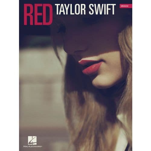 SWIFT TAYLOR - RED UKULELE SONGBOOK - UKULELE