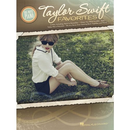SWIFT TAYLOR FAVOURITES BIG NOTE - PIANO SOLO