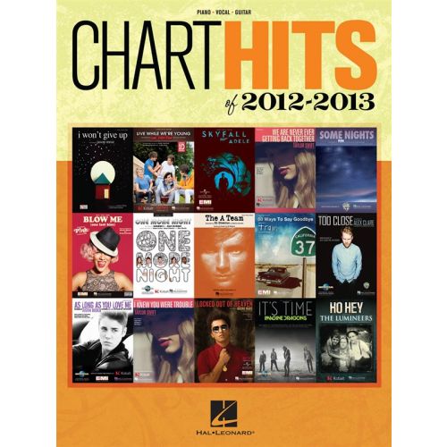 HAL LEONARD CHART HITS OF 2012-2013 - PVG