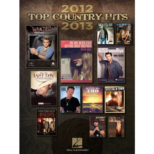 TOP COUNTRY HITS OF 2012-2013 - PVG