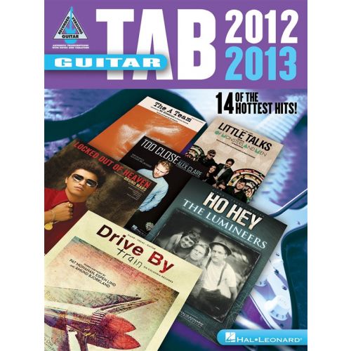 GUITAR TAB 2012-2013 SONGBOOK GUITAR RECORDED VERSION - GUITAR
