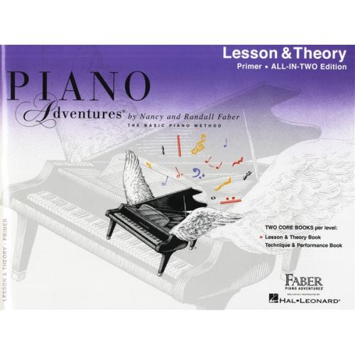 PIANO ADVENTURES ALL IN TWO PRIMER LESSON AND THEORY ANGLICISED - PIANO SOLO