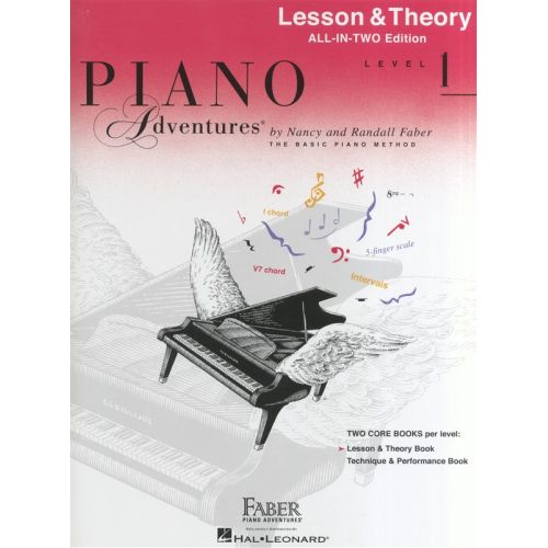 PIANO ADVENTURES ALL IN TWO LEVEL 1 LESSON AND THEORY ANGLICISED - PIANO SOLO