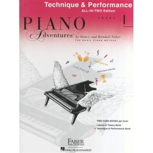 PIANO ADVENTURES ALL IN TWO LEVEL 1 TECHNIQUE AND PERFORMANCE ANGL - PIANO SOLO