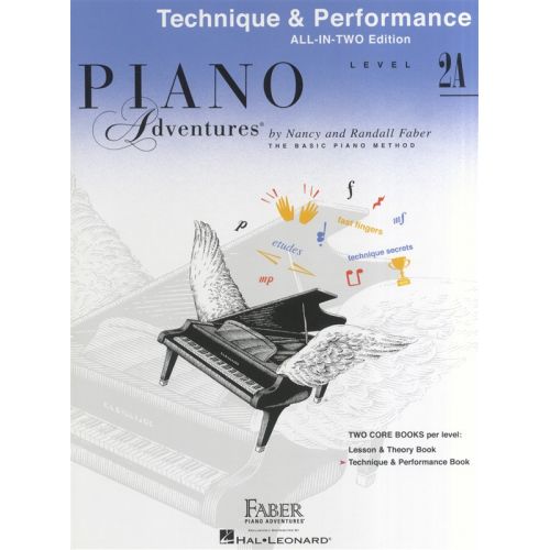 HAL LEONARD PIANO ADVENTURES ALL IN TWO LEVEL 2A TECHNIQUE AND PERFORMANCE ANG - PIANO SOLO