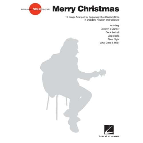 MERRY CHRISTMAS BEGINNING SOLO GUITAR - GUITAR