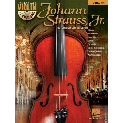 JOHANN STRAUSS JR - VIOLIN PLAY ALONG VOL.41
