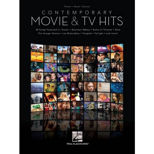 HAL LEONARD CONTEMPORARY MOVIE AND TV HITS - PVG 