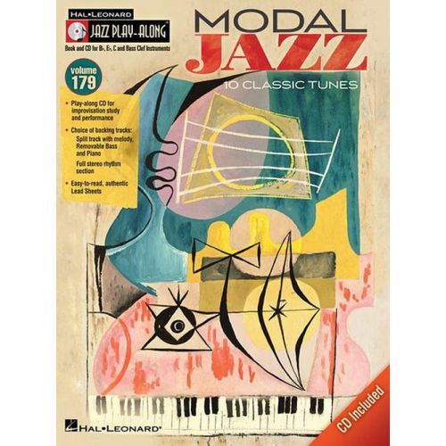 HAL LEONARD JAZZ PLAY ALONG VOL.179 - MODAL JAZZ + CD 
