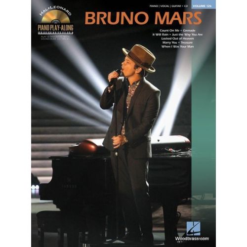 HAL LEONARD PIANO PLAY ALONG VOL.126 - BRUNO MARS