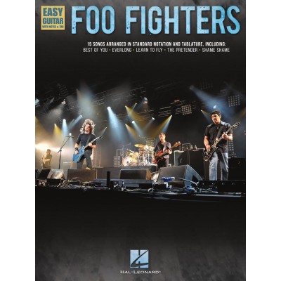 HAL LEONARD FOO FIGHTERS - EASY GUITAR WITH TAB