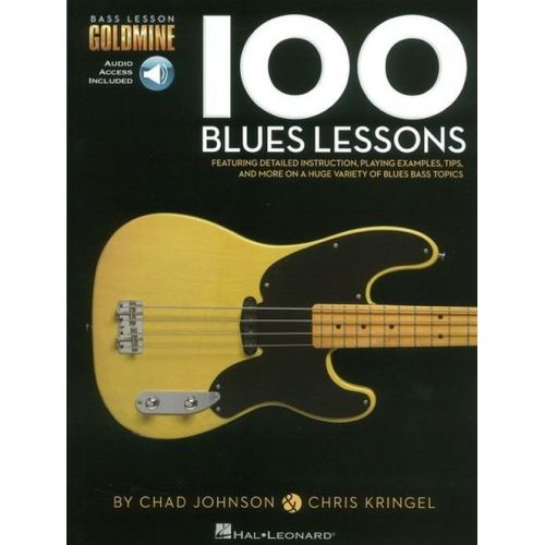 HAL LEONARD Bass Lesson Goldmine - 100 Blues Lessons