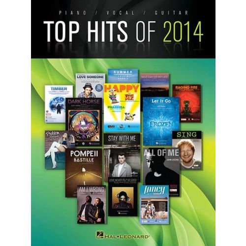 HAL LEONARD TOP HITS 2014 - PVG 
