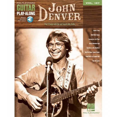 GUITAR PLAY ALONG VOLUME 187 - JOHN DENVER - GUITAR + AUDIO 