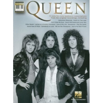 HAL LEONARD Queen - Note For Note Keyboard Transcriptions