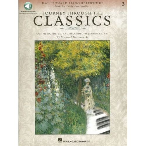 HAL LEONARD JOURNEY THROUGH THE CLASSICS BOOK 3 - EARLY INTERMEDIATE