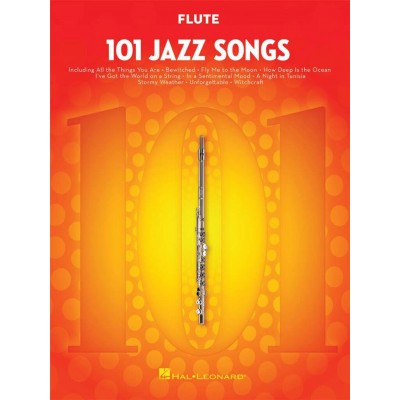 HAL LEONARD 101 JAZZ SONGS FOR FLUTE