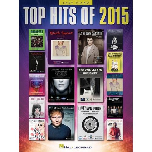 HAL LEONARD TOP HITS 2015 - PVG