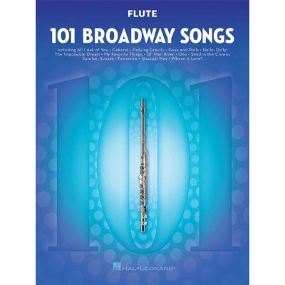 101 BROADWAY SONGS FOR FLUTE