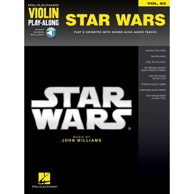 WILLIAMS JOHN - STAR WARS - HAL LEONARD VIOLIN PLAY ALONG - VIOLON