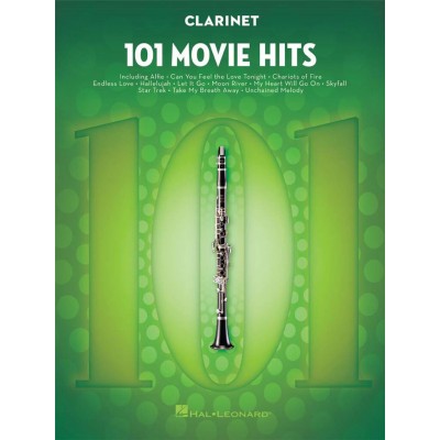 101 MOVIE HITS FOR CLARINET