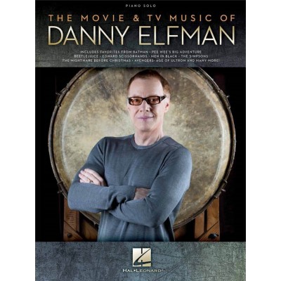 THE MOVIE and TV MUSIC OF DANNY ELFMAN - PIANO SOLO