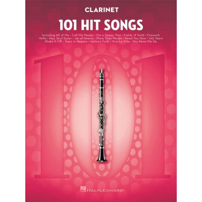 101 HIT SONGS - CLARINETTE