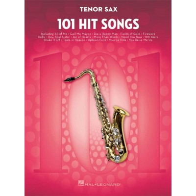 HAL LEONARD 101 HIT SONGS - SAX TENOR