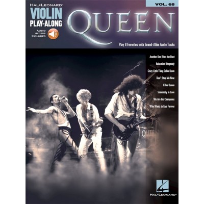 HAL LEONARD VIOLIN PLAY ALONG VOLUME 68 - QUEEN