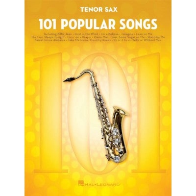 HAL LEONARD 101 POPULAR SONGS - SAX TENOR