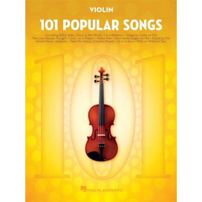 101 POPULAR SONGS - VIOLON